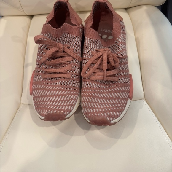 Adidas Pink NMD R1 STLT Primeknit Sneakers - Picture 2 of 6
